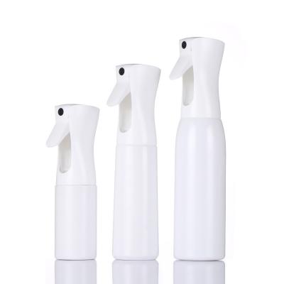 China Adulto óvalo 200 ml de plástico blanco botella de aerosol para mascotas bomba de aerosol de niebla fina aerosol de agua plástico en venta