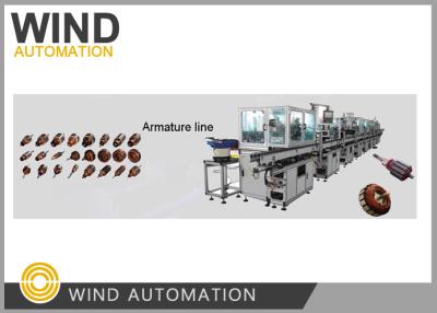 Cina CE Armature Winding Machine Dc Commutator Motor Linea di produzione completamente automatica in vendita