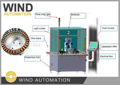 China Vollautomatische Motorwickelmaschine 8kw Zähnewicklung für beschichtete Statorstapel zu verkaufen