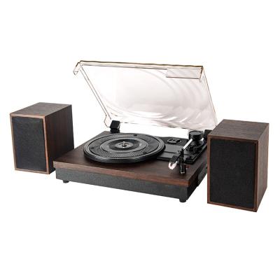 China Lp Vinyl Records Suitcase Portable Belt Driven Turntable Record Player with Built-in Aux Phonograph Speaker. in record player storage for sale