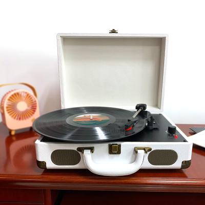 China Vintage Vinyl Record Player Record User Friendly Turntable Record Player With Ruby Stylus LP Disc for sale