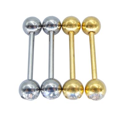 China FASHIONABLE Titanium g23 Tongue Piercing Titanium Barbell for sale