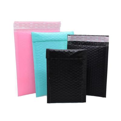 China Waterproof Black Thickened Self Sealing Packing Bubble Wrap Envelope Bag Self Sealing Mailing Express Bag for sale