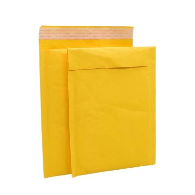 China Wholesale Biodegradable Biodegradable Yellow Envelope Bag Eco-Friendly Wholesale Clothing Jewelry Clothing Mail Packaging Paper Bubble Bag for sale