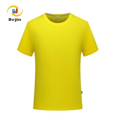 China Other Bojin Men's Classic Solid Basic Ultra Soft Cotton Simple T-Shirt for sale