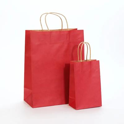 China Wholesale Recyclable Food Paper Bags With Your Own Logo Take Away Food Brown Packaging Paper Suitcase for sale