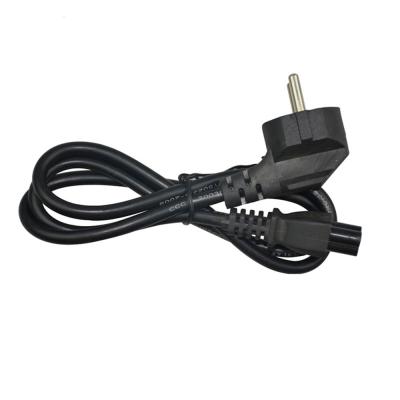 China Kupfer PC Laptop Stromkabel 3 Draht 3 Pole Europäische Stromkabel 220v 110v zu verkaufen