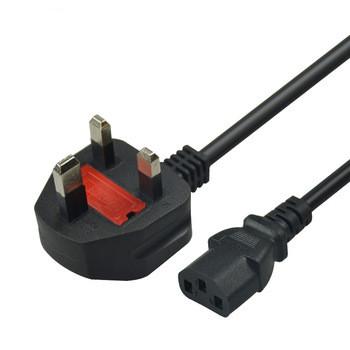 Cina Sicuro e stabile 3 pin UK Power Cord 1.5M UK Plug Power Cable in vendita