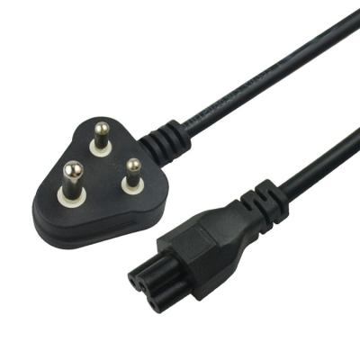 China 1.5mm C19 India 3 puntas Cordón de alimentación del ordenador Sudáfrica Cable de alimentación en venta