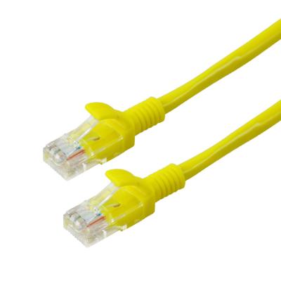 China Personalização Amarelo 3mtrs Rj45 CAT6 Patch Cord Para Multimédia à venda