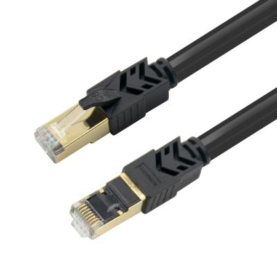 China Categoría 8 Ftp Cordón de parche Rj45 Cable de parche 0,5mtrs-20mtrs Eco amigable en venta