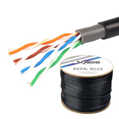 Cina AWG UTP Cat5e CAT5 Lan Cable CCA 305M 1000ft Con Certificazione CE in vendita