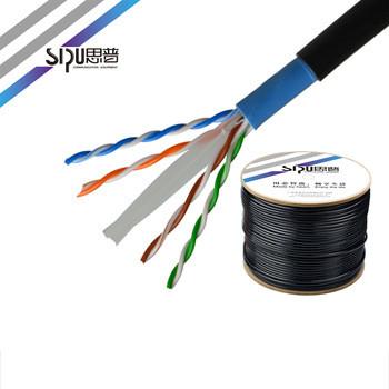 중국 4pair UTP 305M SFTP Cat6e 이더넷 케이블 외부 통신 판매용