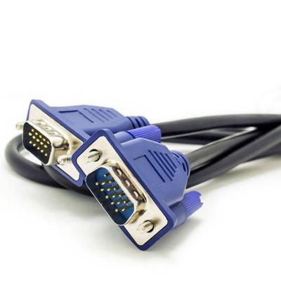 China 2M VGA-Monitorkabel 3+2 VGA-Kabel von Mann zu Mann mit blauer Steckdose zu verkaufen