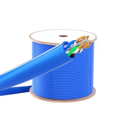 Китай 305m Cat6 Ethernet LAN кабель 1000ft Solid PVC Blue 23awg 24awg Не защищенный UTP Медь продается