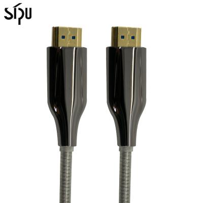 Chine Cable HDMI 10M noir 4K 60Hz 18Gbps AOC HDMI Ultra-HD câble optique à fibre optique à vendre