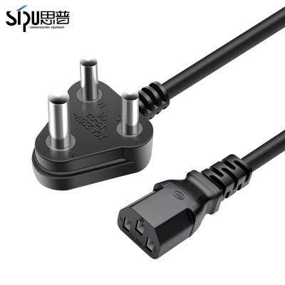 China 1.5M India Power Electric Plug mit Stromkabel Südafrika 3-Pin-Stromkabel für Computer und Laptop zu verkaufen