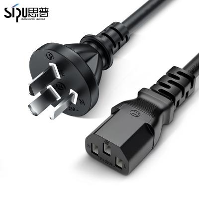 China 1.5M Australian 3 Pin SAA Approval C7 Au Cable IEC 3x0.75mm2 TV Station Light Speaker Power Adapter Connection Cable for sale