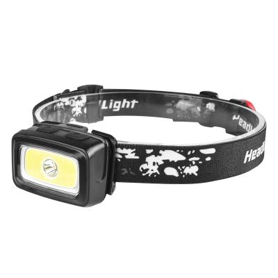 China MULTIFUNCTIONAL COB HEAD LIGHT BATTERY OPERATED 3XAAA BATTERY OPERATED SUPER BRIGHT WITH REAR ALARM LIGHT for sale