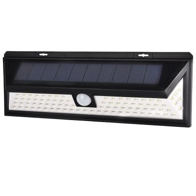 China New Design Soft Bright Polycarbonate Solar Rechargeable For Eyes Induction PIR Motion Sensor Outdoor Wall LED Solar Light Lamp for sale