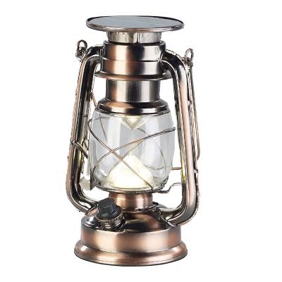 China COB STYLE SUPER LIGHT ANTIQUE CAMPING LANTERN SOLAR RECHARGEABLE for sale