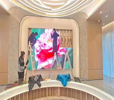 China Indoor Commercial Full Color LED Display Fixed Video Wall Module Magnetic Suction Pre-maintenance for sale