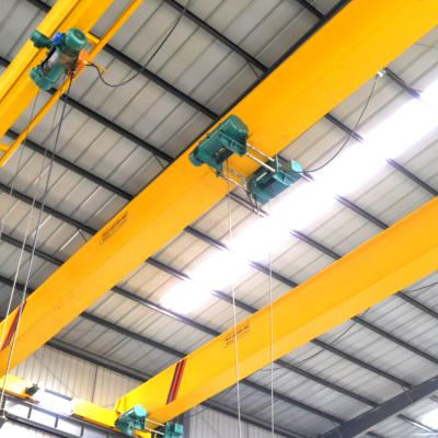 China Bridge Crane Top Quality Remote Control Clear Low Single Girder Electric Overhead Traveling Crane for sale