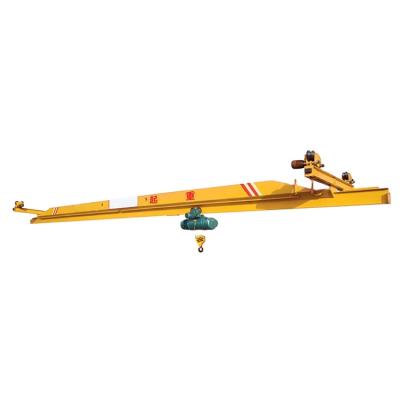 China LX 10Ton Single Girder Bridge Crane Top Quality Underslung Line Type Suspended Overhead Crane for sale