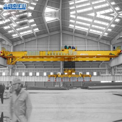 China 12t 13t 14t 15t 17t 19t 20t QL Hang Beam Double Girder Overhead Crane Kuangshan Long Lifespan Crane for sale