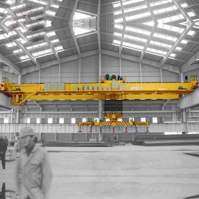 China Good QualityHot Selling Kuangyuan Bridge Crane 30T Brand QL Model Electric Traveling Double Girder Overhead Crane for sale