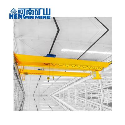 China 10ton 16ton 20ton Overhead Bridge Crane Left Hand Model Double Girder Trolley Crane Supplier From China for sale