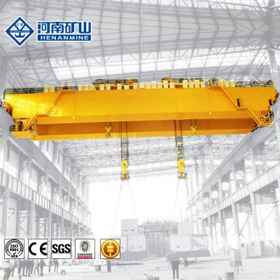 China 50 Ton Explosion Proof Double Girder Bridge Crane STRATEGY Motor Driven Overhead Crane for sale