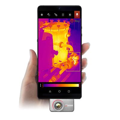 China Smartphone 49.5mmx26mmx27.5mm Imaging Mini Thermal Camera Mobile Infrared Mobile Phone Android for sale