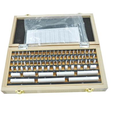 China ROKTOOLS 112pcs Calibrated Block Ceramic Rectangular Slip Gauge Hardness GB-2112 for sale