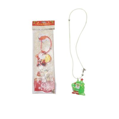 China Cartoon Toys New Tengrui Christmas Necklace Candy Toy for sale