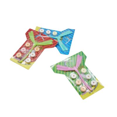 China Full Size Funny Whistling Compressed Candy With Balanced Finger Dragonfly Toy for sale