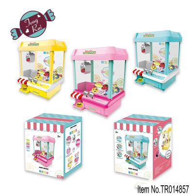 China Cartoon Toys New Plastic Candy Grabber Machine Claw Toy Machine for sale