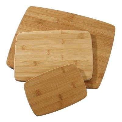 China Viable wooden cutting board set large and small wooden cutting boards for kitchen set of 3 for sale