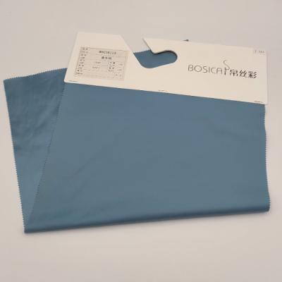 China 40D X 75D 58“ de Stoffensatijn 106 Gsm Glanzende Polyester Spandex van de Polyestertaf Te koop