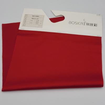 China Nachahmungs-Polyester-Gedächtnis-Gewebe 120gsm des Satin-50D wasserabweisend zu verkaufen