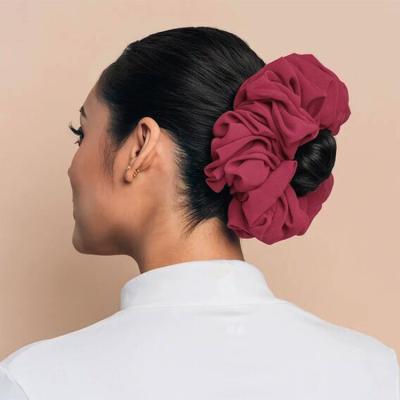 China Wholesale Chiffon Elastic Hair Band Accessories Bandana Malaysia Indonesia Soft Feeling Smooth Soft Feeling Muslim Dress Accessory for sale