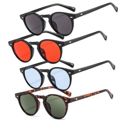 China Vintge 2021 classic oval men's and women's sun glasses UV400 mn3358 2021 small retro for sale