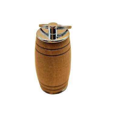 China Wholesale Wood Oil Oil Drum Model Drum Model High Speed ​​Promotional Gift With Laser Engraving LOGO Memoria Flash Disk for sale