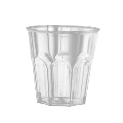 Китай Wholesale Disposable Plastic Cup Disposable Transparent Hard Advertising Plastic Milk Tea Cup HKB1 продается