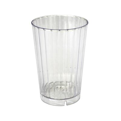 Κίνα Good resistance wholesale non-deformation transparent single transparent round bottom crushing plastic cup προς πώληση