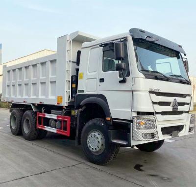 China 10 running tires brand new 6x4 HOWO Tipper Cargo Truck for sale 5600*2300*1500mm for sale