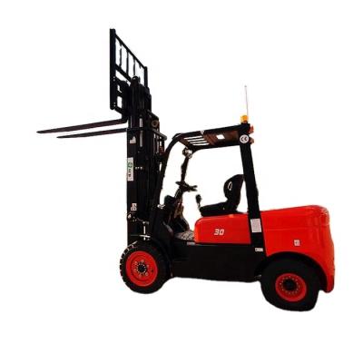 China Good quality of hotels using multifunctional flexible all terrain 3 ton forklift for sale