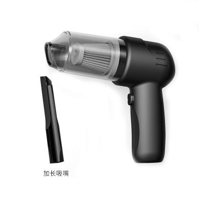 China 2021 Newest Mini Auto Care Tool Dual-Use For Cars And Households Two Methods Car Vacuum Cleaner Portable Handheld Strong Suction for sale