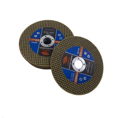 China European Standard Aluminum Oxide Cut Off Discs 4 Inch Abrasive Tools Cutting Disc For Stainless Steel And Metal Cutting Wheels for sale