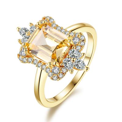 China CLASSIC Romantic Wedding Ring Cubic Zirconia Fine Jewelry Wedding Cubic Butterfly Ring for sale